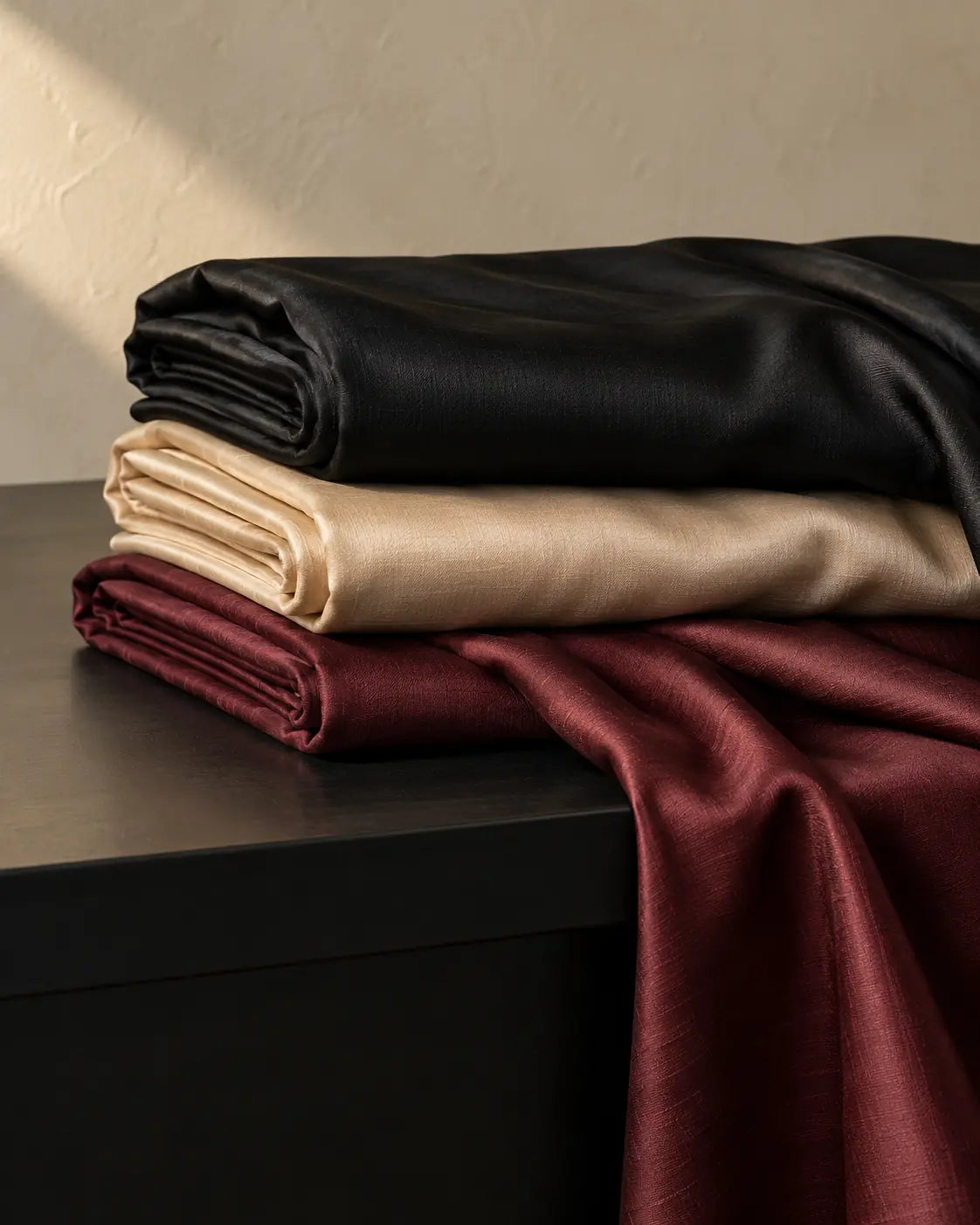 Silk fabric collection