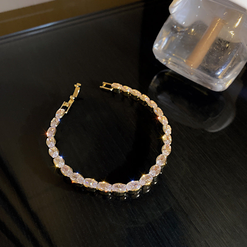 Fashion Simple Geometric Zircon Bracelet